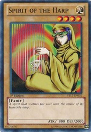 Image of Spirit of the Harp (YS12-EN002) - Starter Deck: Xyz Symphony 1st Edition