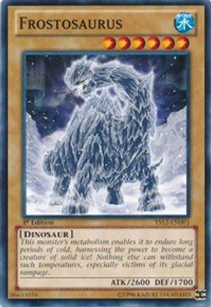 Image of Frostosaurus (YS12-EN003) - Starter Deck: Xyz Symphony 1st Edition