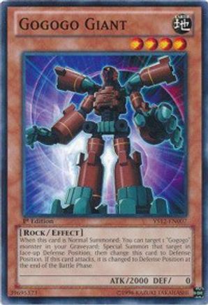 Image of Gogogo Giant (YS12-EN007) - Starter Deck: Xyz Symphony 1st Edition