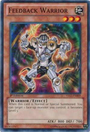 Image of Feedback Warrior (YS12-EN009) - Starter Deck: Xyz Symphony 1st Edition
