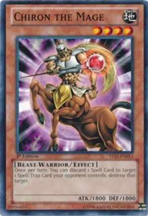 Image of Chiron the Mage (YS12-EN013) - Starter Deck: Xyz Symphony 1st Edition