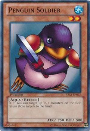 Image of Penguin Soldier (YS12-EN015) - Starter Deck: Xyz Symphony 1st Edition