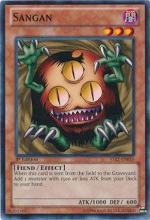 Image of Sangan (YS12-EN016) - Starter Deck: Xyz Symphony 1st Edition