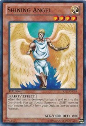 Image of Shining Angel (YS12-EN018) - Starter Deck: Xyz Symphony 1st Edition