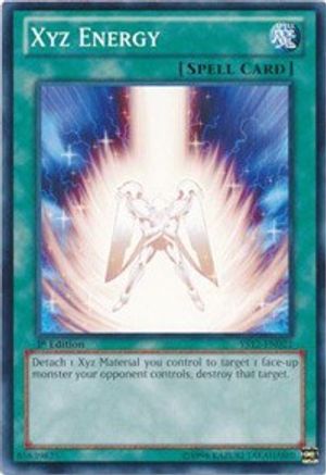 Image of Xyz Energy (YS12-EN021) - Starter Deck: Xyz Symphony 1st Edition