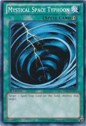 Image of Mystical Space Typhoon (YS12-EN024) - Starter Deck: Xyz Symphony 1st Edition