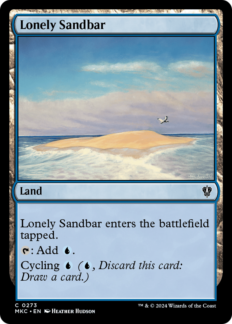 Image of Lonely Sandbar (MKC-273) - Murders at Karlov Manor Commander