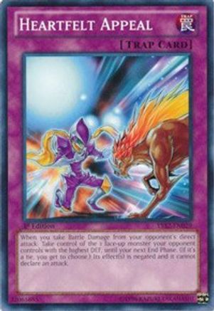 Image of Heartfelt Appeal (YS12-EN029) - Starter Deck: Xyz Symphony 1st Edition