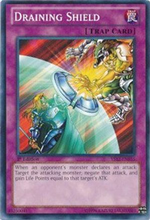 Image of Draining Shield (YS12-EN035) - Starter Deck: Xyz Symphony 1st Edition
