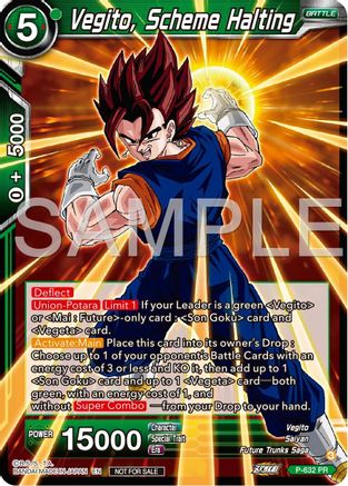 Image of Vegito, Scheme Halting (Zenkai Series Tournament Pack Vol.9) (P-632) - Promotion Cards