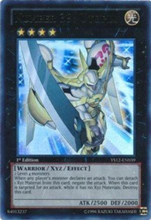 Image of Number 39: Utopia (YS12-EN039) - Starter Deck: Xyz Symphony 1st Edition