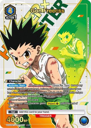 Image of Gon Freecss (007) (SR*) (UE02BT/HTR-1-007) - UE02BT HUNTER X HUNTER Foil