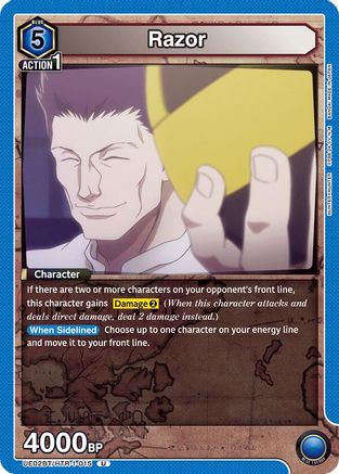 Image of Razor (015) (UE02BT/HTR-1-015) - UE02BT HUNTER X HUNTER