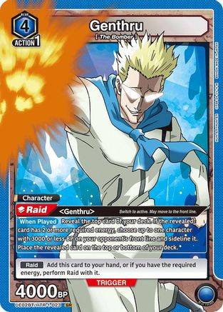Image of Genthru (023) (UE02BT/HTR-1-023) - UE02BT HUNTER X HUNTER Foil