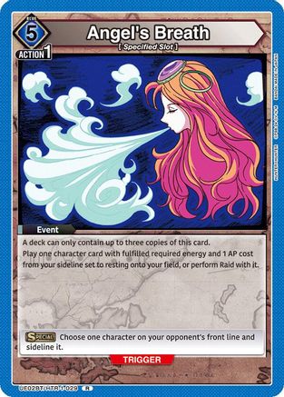 Image of Angel's Breath (UE02BT/HTR-1-029) - UE02BT HUNTER X HUNTER Foil