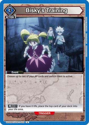 Image of Bisky's Training (UE02BT/HTR-1-032) - UE02BT HUNTER X HUNTER