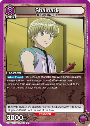 Image of Shalnark (UE02BT/HTR-1-039) - UE02BT HUNTER X HUNTER