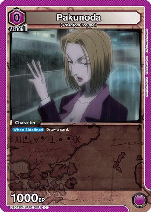 Image of Pakunoda (UE02BT/HTR-1-041) - UE02BT HUNTER X HUNTER