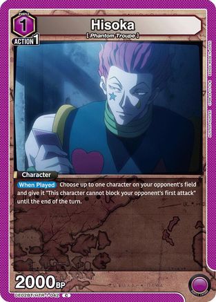 Image of Hisoka (042) (UE02BT/HTR-1-042) - UE02BT HUNTER X HUNTER