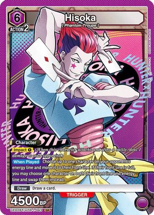 Image of Hisoka (043) (UE02BT/HTR-1-043) - UE02BT HUNTER X HUNTER Foil