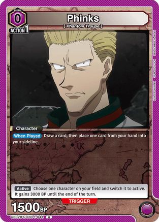 Image of Phinks (UE02BT/HTR-1-044) - UE02BT HUNTER X HUNTER