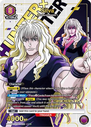 Image of Silva (056) (SR*) (UE02BT/HTR-1-056) - UE02BT HUNTER X HUNTER Foil