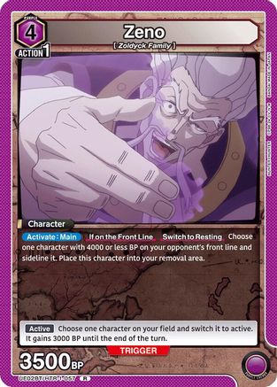 Image of Zeno (UE02BT/HTR-1-057) - UE02BT HUNTER X HUNTER Foil