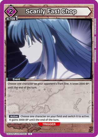 Image of Scarily Fast Chop (UE02BT/HTR-1-063) - UE02BT HUNTER X HUNTER