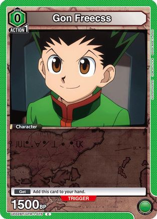 Image of Gon Freecss (075) (UE02BT/HTR-1-075) - UE02BT HUNTER X HUNTER