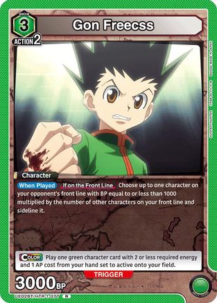 Image of Gon Freecss (077) (UE02BT/HTR-1-077) - UE02BT HUNTER X HUNTER Foil