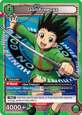 Image of Gon Freecss (078) (UE02BT/HTR-1-078) - UE02BT HUNTER X HUNTER Foil
