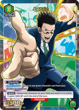 Image of Leorio (091) (R*) (UE02BT/HTR-1-091) - UE02BT HUNTER X HUNTER Foil
