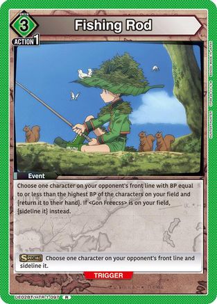 Image of Fishing Rod (UE02BT/HTR-1-097) - UE02BT HUNTER X HUNTER Foil