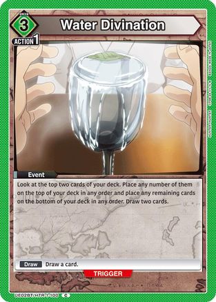 Image of Water Divination (UE02BT/HTR-1-100) - UE02BT HUNTER X HUNTER