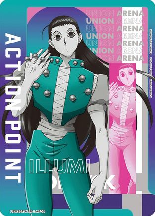 Image of Action Point Card (AP05) (Illumi) (UE02BT/HTR-1-AP05) - UE02BT HUNTER X HUNTER