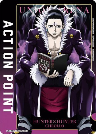 Image of Action Point Card (AP06) (Chrollo) (UE02BT/HTR-1-AP06) - UE02BT HUNTER X HUNTER