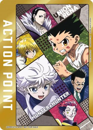 Image of Action Point Card (AP01) (HUNTER X HUNTER) (UEPR/HTR-AP01) - Union Arena Promotion Cards