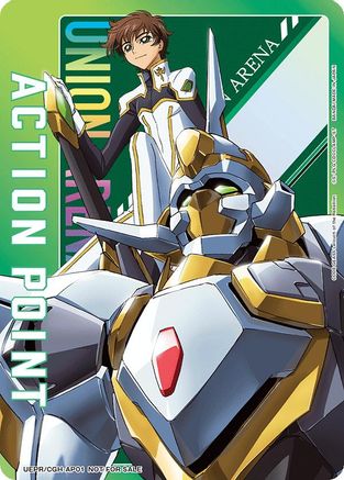 Image of Action Point Card (AP01) (Code Geass) (UEPR/CGH-AP01) - Union Arena Promotion Cards