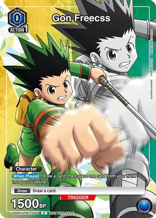 Image of Gon Freecss (005) (UEPR/HTR-1-005) - Union Arena Promotion Cards