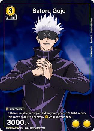 Image of Satoru Gojo (UEPR/JJK-1-009) - Union Arena Promotion Cards