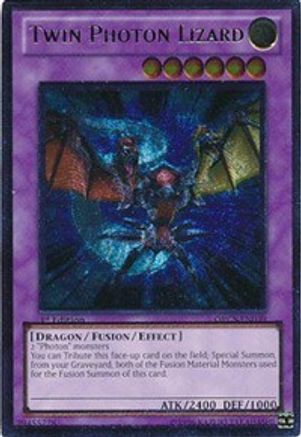 Image of Twin Photon Lizard (UTR) (ORCS-EN039) - Order of Chaos 1st Edition