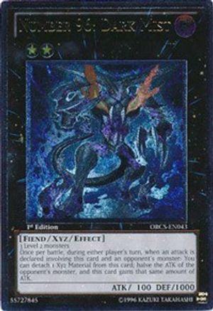 Image of Number 96: Dark Mist (UTR) (ORCS-EN043) - Order of Chaos 1st Edition