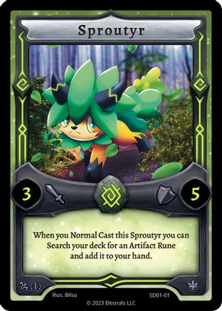 Image of Sproutyr (SD01-01) - Centaurbor Starter Deck First Edition