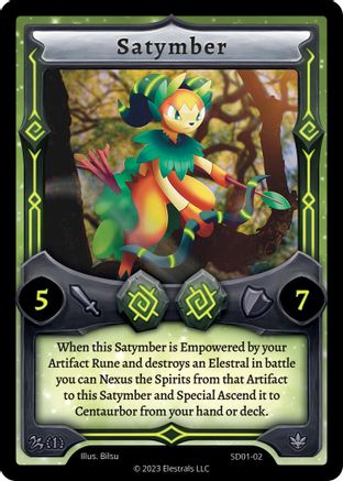 Image of Satymber (SD01-02) - Centaurbor Starter Deck First Edition
