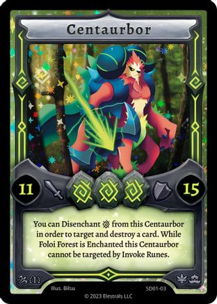 Image of Centaurbor (SD01-03) - Centaurbor Starter Deck First Edition Holo