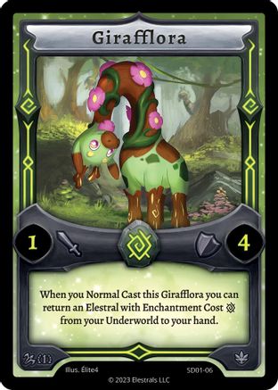 Image of Girafflora (SD01-06) - Centaurbor Starter Deck First Edition