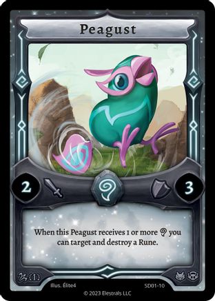 Image of Peagust (SD01-10) - Centaurbor Starter Deck First Edition