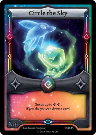 Image of Circle the Sky (SD01-15) - Centaurbor Starter Deck First Edition