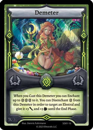 Image of Demeter (SD01-16) - Centaurbor Starter Deck First Edition