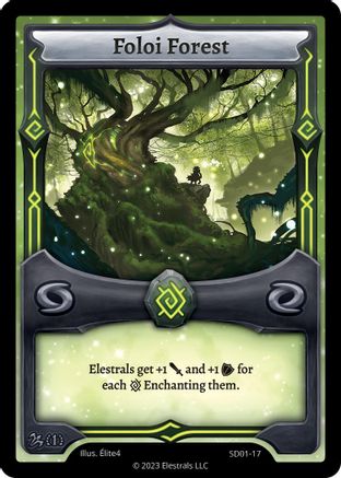 Image of Foloi Forest (SD01-17) - Centaurbor Starter Deck First Edition